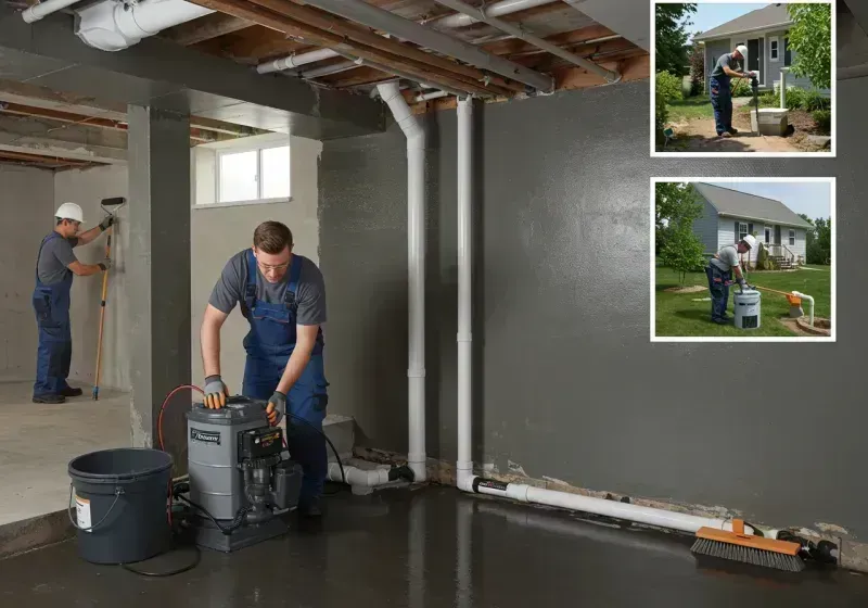 Basement Waterproofing and Flood Prevention process in Oak Lawn, IL